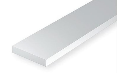 1.5 x 4mm Strip white (9 pce)