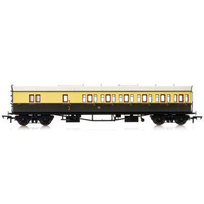 GWR, Collett 57' Bow Ended D98 Six Compartment Brake Third (Right Hand), 4972 