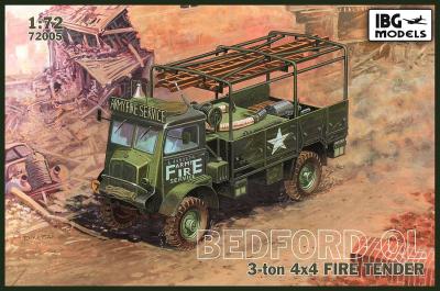 1/72 Bedford QLR 4x4 Fire Tender