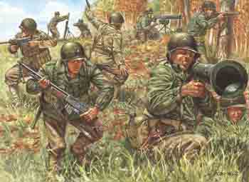 1/72 US Infantry WWII