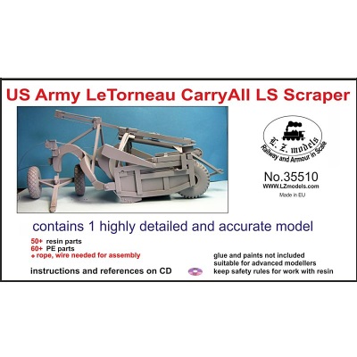1/35 US Army LeTorneau CarryAll LS Scraper (Resin)