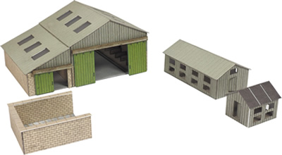 N Manor Farm Buildings kit