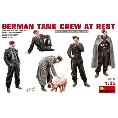 1/35 German Tank Crew At Rest