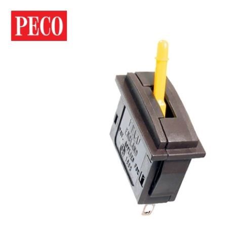 Passing Contact Changeover Switch - Yellow Lever