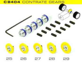 Pack of 5 Contrate Gears