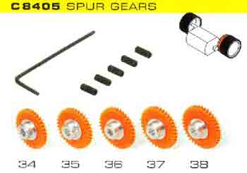 Pack 5 Assort. Spur Gears