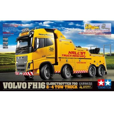 1/14 RC Volvo FH16 Globetrotter 750 8x4 Tow Truck