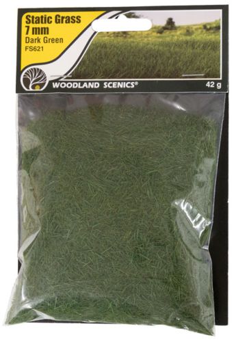7mm Dark Green Static Grass