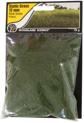 12mm Dark Green Static Grass